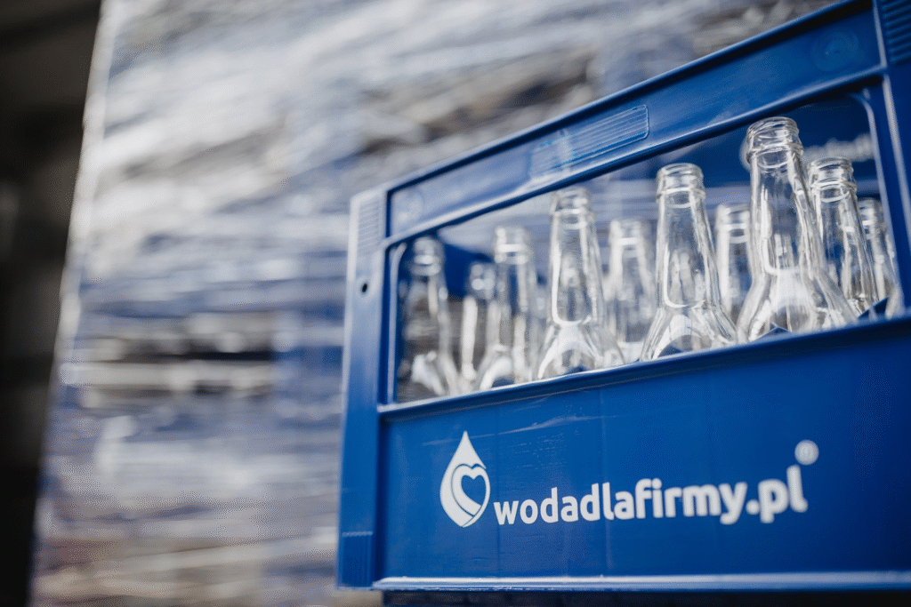 Dostawa wody do firm w Krakowie – dystrybutor wody mineralnej