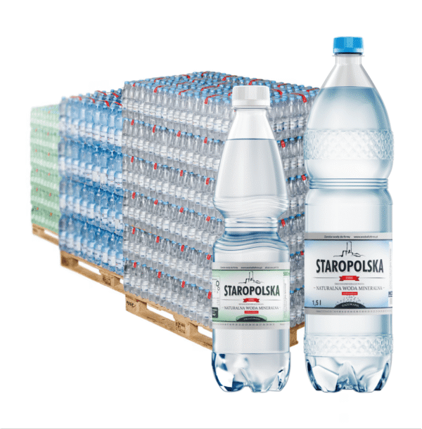 Woda Staropolska – zestaw 3 palet